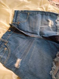Rugged Denim Shorts