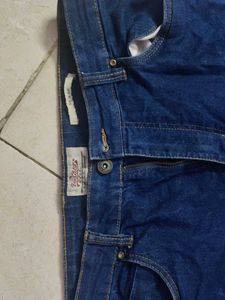 Dark Blue Denim Jeans