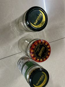 Glass Bottle ( Pack Of 3)
