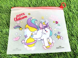 Set Of 12 Unicorn Zipper Pouches