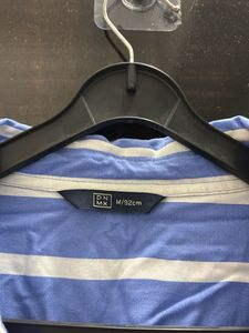 Striped Blue &amp; White Shirt