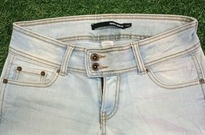 Light Wash Flare Leg Jeans