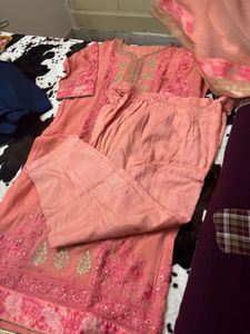 Elegant Embroidered Kurta Set