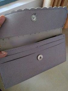 Stylish purple Wallet with Embellishments
