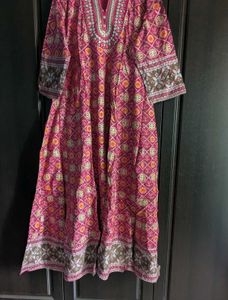 Pink Ethnic Kurta