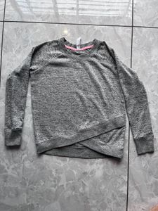 Girls&#39; Grey Sweatshirt