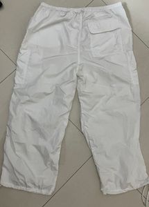 White Cargo Pants