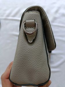 Grey Hand Held Bag