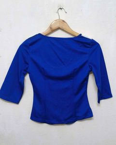 Trendy New Blue Stylish Top