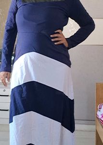Navy Blue Maxi Full