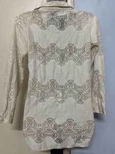 Pintrest Lace Tunic Top