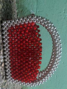 Beads Red  ♥️ Clutch