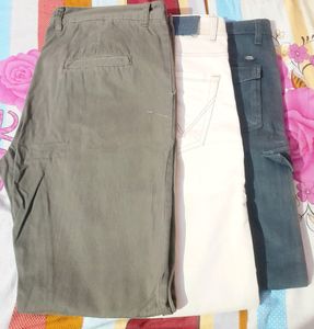 Set Of 3 Pants 👖 34" Good Condition