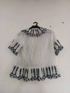 Floral Embroidered Top