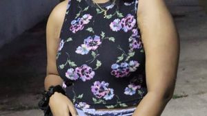 Black Floral Tank Top