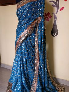 New Designer all over work saree