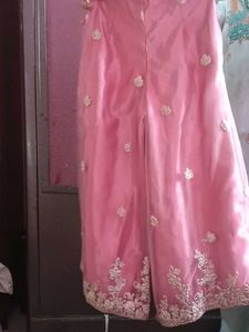 Pink Embroidered Salwar Kameez Set