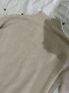 Cozy Blush Pink Turtleneck