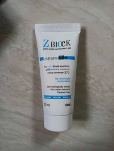 Z Block Zinc Sunscreen SPF 50+
