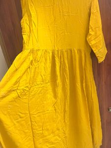 Mustard Dress