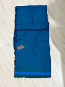 Elegant Blue LV Shawl