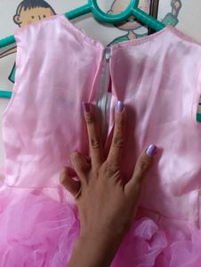 Pink Dress and Bangles Set