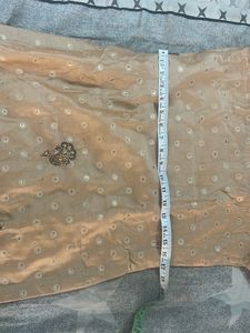 Dhoti Style Silk Blend Suit Holi Sale 50% Off