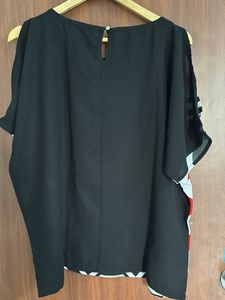 Bold Geometric Print Top