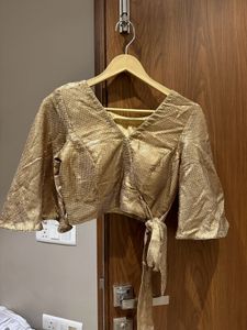 Ethnic Sequin Choli With Plazo