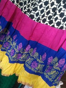 Beautiful Multicolor Long Skirt