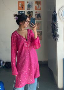 Pink Kurti