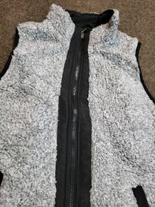 Fuzzy Sherpa Vest