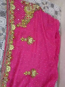Pink Embroidered Salwar Kameez