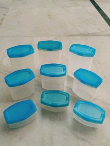 🆕 Blue Storage Containers