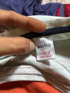 7 No Baby Boy T-shirt Only Combo