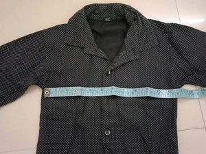 Kids Black party wear shirt