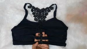 Black butterfly Lace Lounge Set