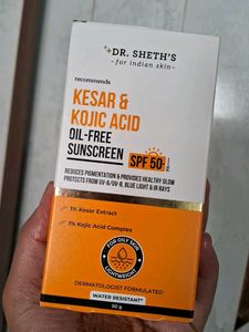 Dr sheth Kesar & Kojic Acid Sunscreen