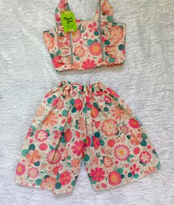 Baby Girls Plazzo Set