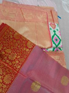 Ptola woven Ethnic Patterned Saree