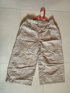 Tag Flared Cotton Summer Pant