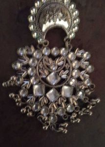 Silver Oxidised Jumki