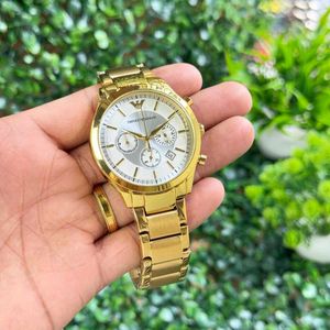 Gold Emporio Armani Watch