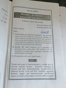 macro economic analys