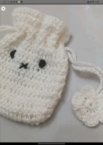 Crochet Miffy Pouch