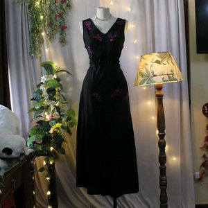 Black Waist Cutout Dress