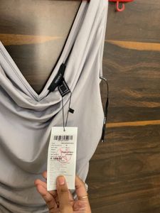 Forever 21 Elegant Grey Dress