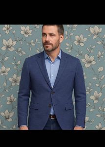 Fort Collins Casual Stretchable Blazer Blue