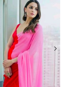 Alia Bhatt Style Saree