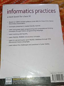 Informatics Practices (a Textbook Of Class 11th)